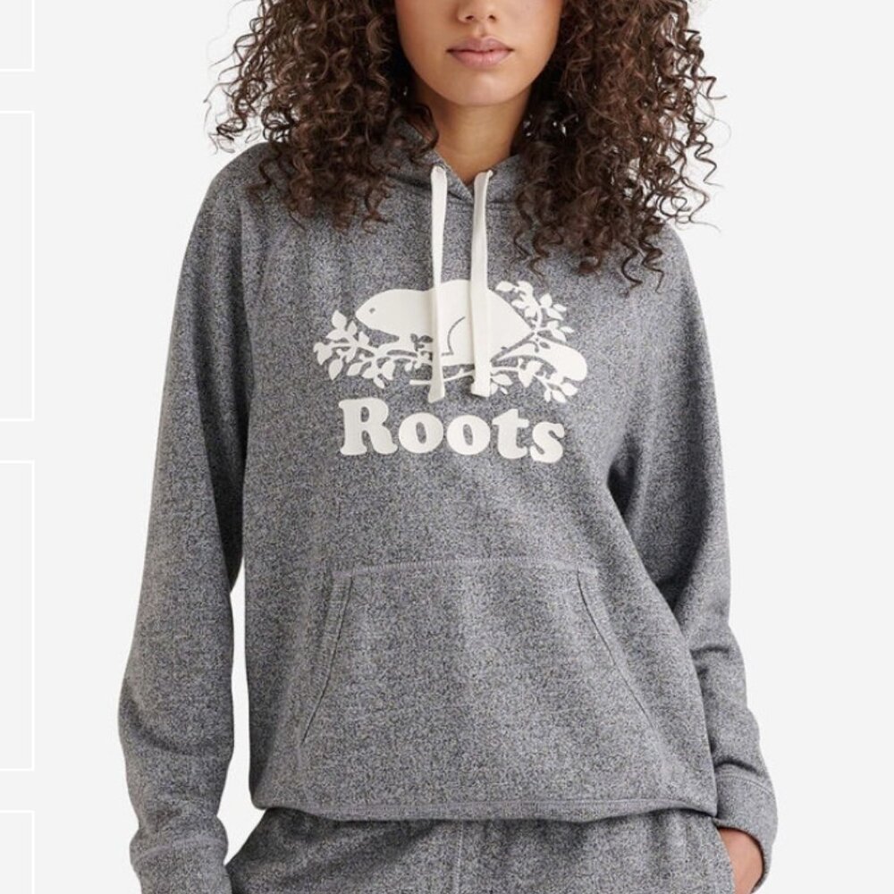Roots classic gray hoodie